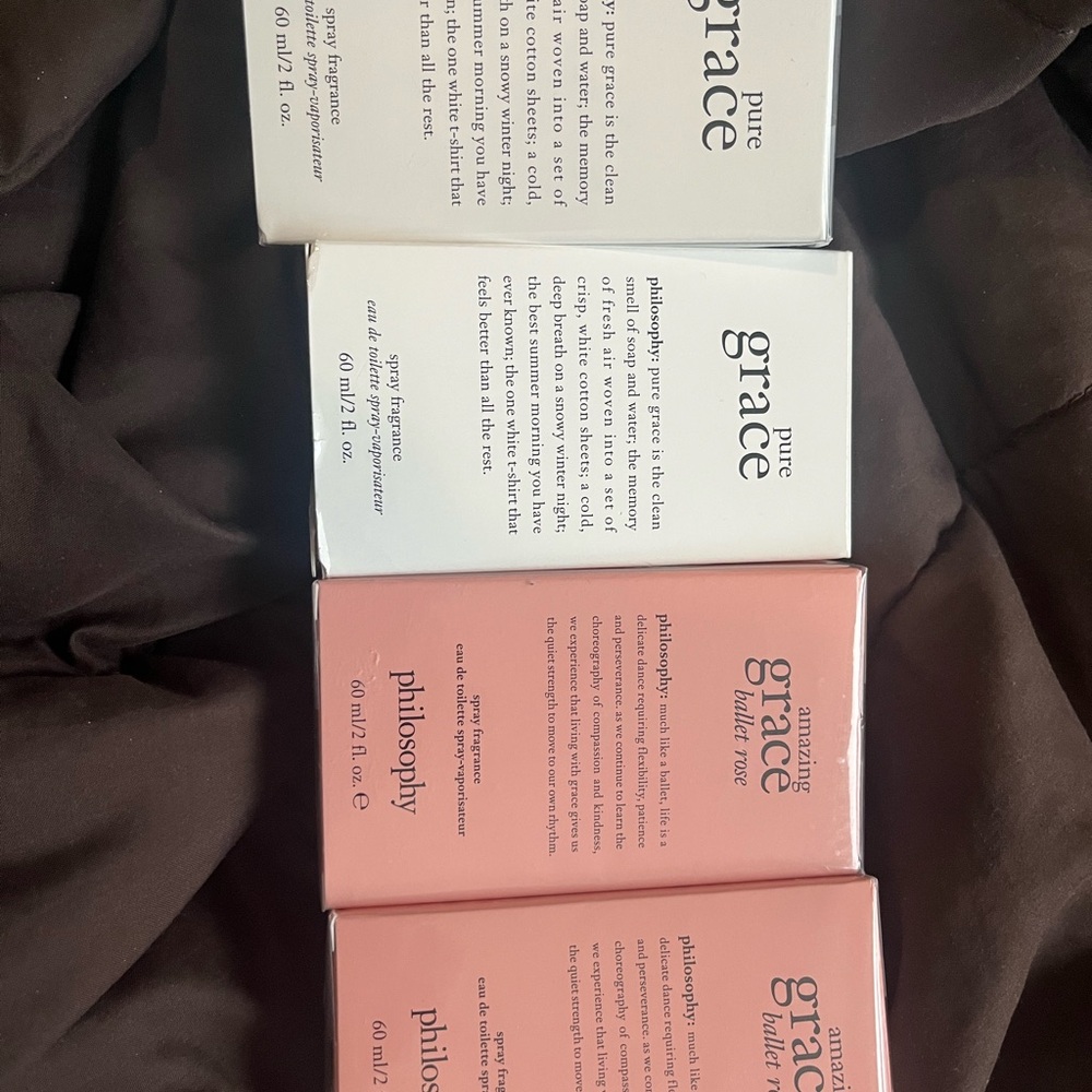 Philosophy Pure Grace and Amazing Grace Ballet Rose Skincare Set